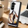 Mountain Landscape Case For Samsung Galaxy Z Fold 8 Ultra 7 6 5 Fold8 Fold7 Fold6 Luxury Leather Skin Hard Folding Phone Cover