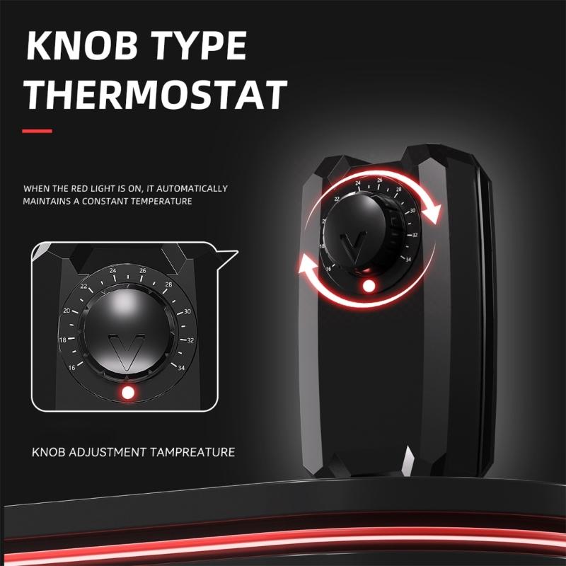 Efficient Heating Aquarium Mini Heater with Precise Temperature Control for Fishtank Fish Safety Habitats