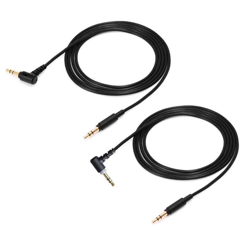 Schwarzes Headset-Verlängerungskabel für WH1000XM3 1000XM4 Kopfhörer Super Haltbarkeit Kopfhörerkabel 59,06 Zoll