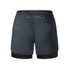 Herren-Zwei-in-Eins-Laufshorts mit Schnelltrocknung und Anti-Exposure-Futter