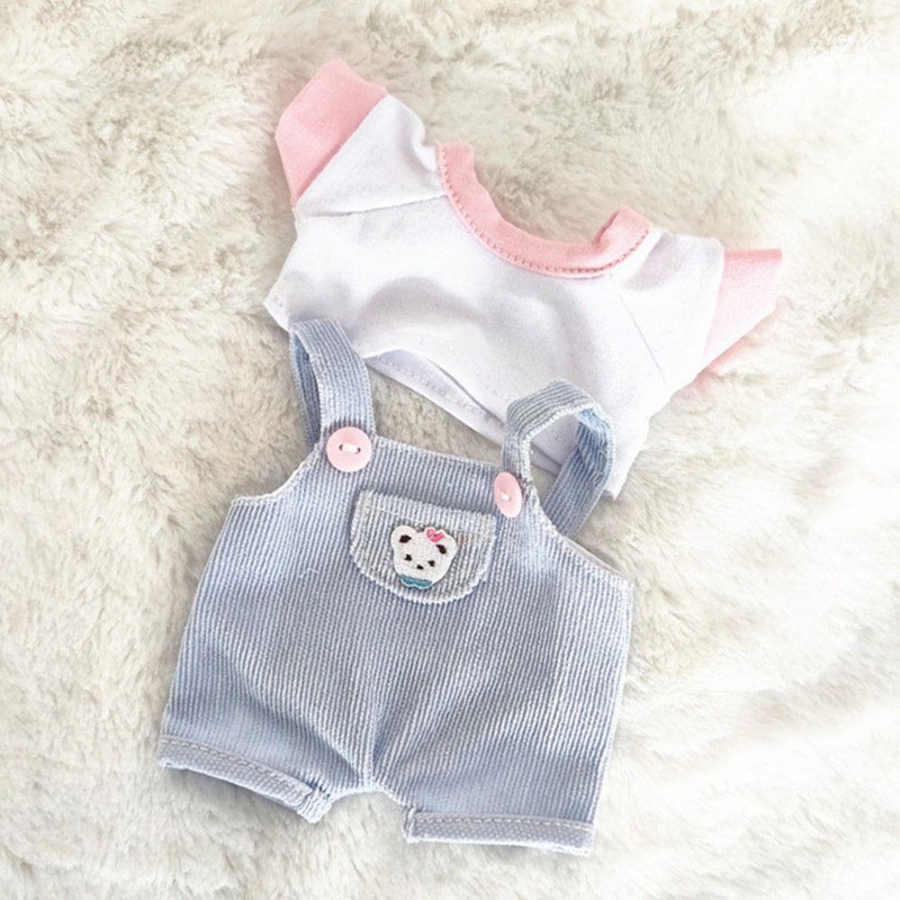 Wears Overalls Fashion Cotton Pants 15cm/20cm Doll Trousers 20cm Doll Clothes T-shirt Clothes