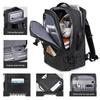 Expandable Fashion Backpack: High-Capacity Cross-Border Unisex Design for Business, Travel, and School