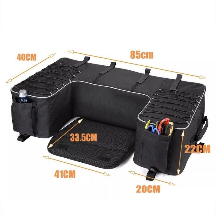 Sacoche arrière semi-rigide - Bagtecs QB5 - Nylon 600D - Étanche - Renforts internes