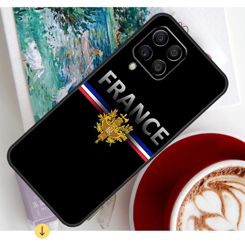 France National Flag Case For Samsung Galaxy M54 M23 M20 M32 M52 M56 M16 M36 M34 M14 M35 M55 M15 M11 M31 M13 M53