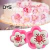 Fondant Mold Reusable Decorating Tools BPA Free Cherry Flower Fondant Cake Mold