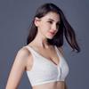 Wireless Wide-Strap Sports Bra: Front Buckle, Yoga, Sleep, Nursing, Ideal for All Ages