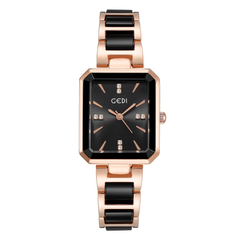 Niche High-End Watch Women'S Light Luxury Square Watces Waterproof Quartz Women'S Watch
