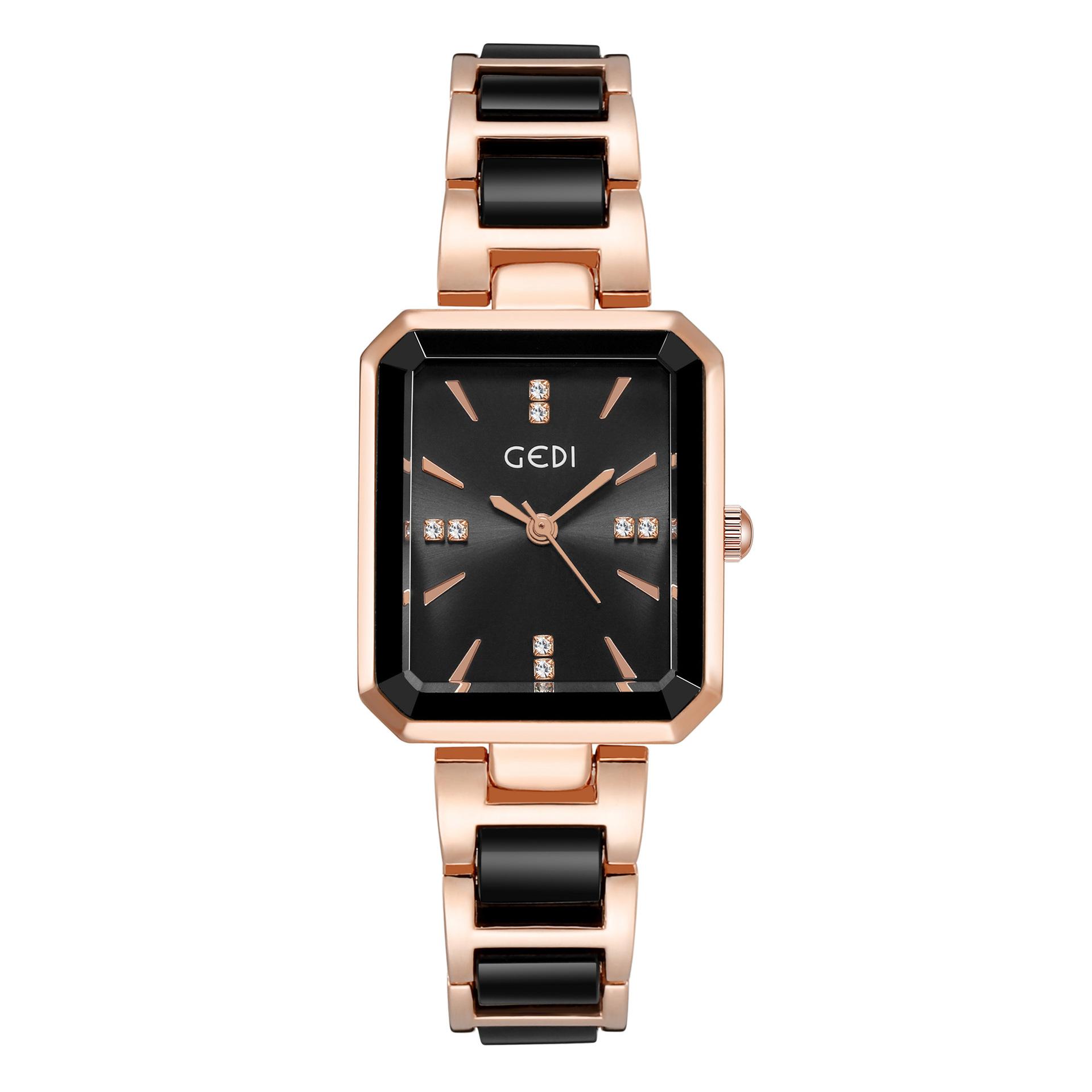 Niche High-End Watch Women S Light Luxury Square Watces Waterproof Quartz Women S Watch