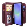 For Samsung Galaxy A36 5G Leather Case with 10 Card Holder Phone Cover Stand