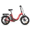 FAFREES F20 Adult Electric Bike 250W Brushless Motor 36V18Ah High-Capacity Battery Multiple Color Options, Compact Commuter E-Bike