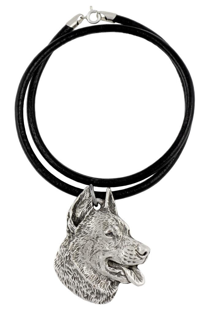 Berger De Beauce, Beauceron, Beauce Sheep Dog - Dog Necklace In Gift Box, Silver-plated Locket for Dog Fan, Striking Pendant by Art-Dog Brand