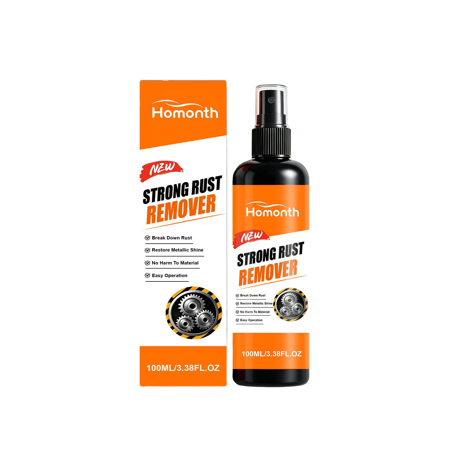 HOMONTH Rust Remover & Metal Polish - Safely Cleans, Maintains, and Rejuvenates Car Surfaces Without Damaging Paint. 100 мл