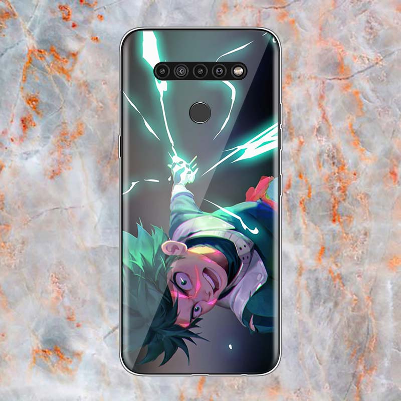 My Hero Academia Anime For LG W30 W10 V50S V50 V40 V30 K50S K40S K30 K20 Q60 Q8 Q7 Q6 G8S G8X G7 G6 ThinQ Phone Case