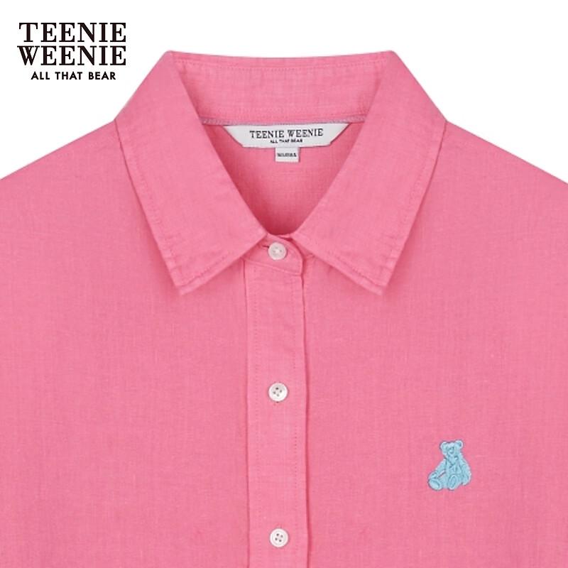 Teenie Weenie Women's Long Sleeve Collared Shirt
