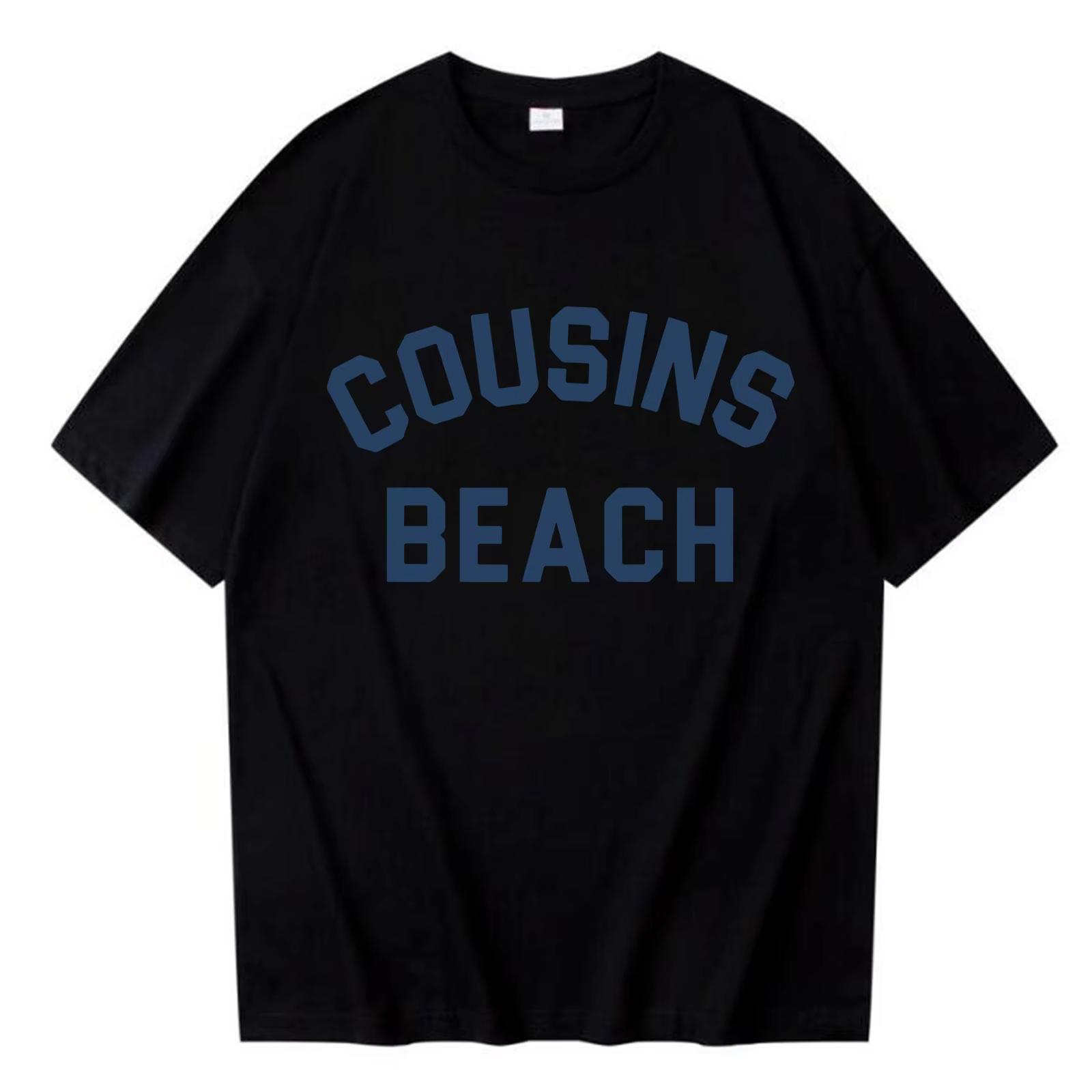 Этим летом я стала красивой - Футболка Cousins Beach Женская Девушка Круглый вырез Короткий рукав Мода Уличные футболки Летняя рубашка Подарок для фанатов 3XL