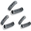6Pcs 3 * 0.8'' Silicone Assist Handle Holder Grip, Cast Iron Skillet Handle Covers Heat Resistant, Non Slip Pot Grip Handle Sleeve, Hot Handle Holder
