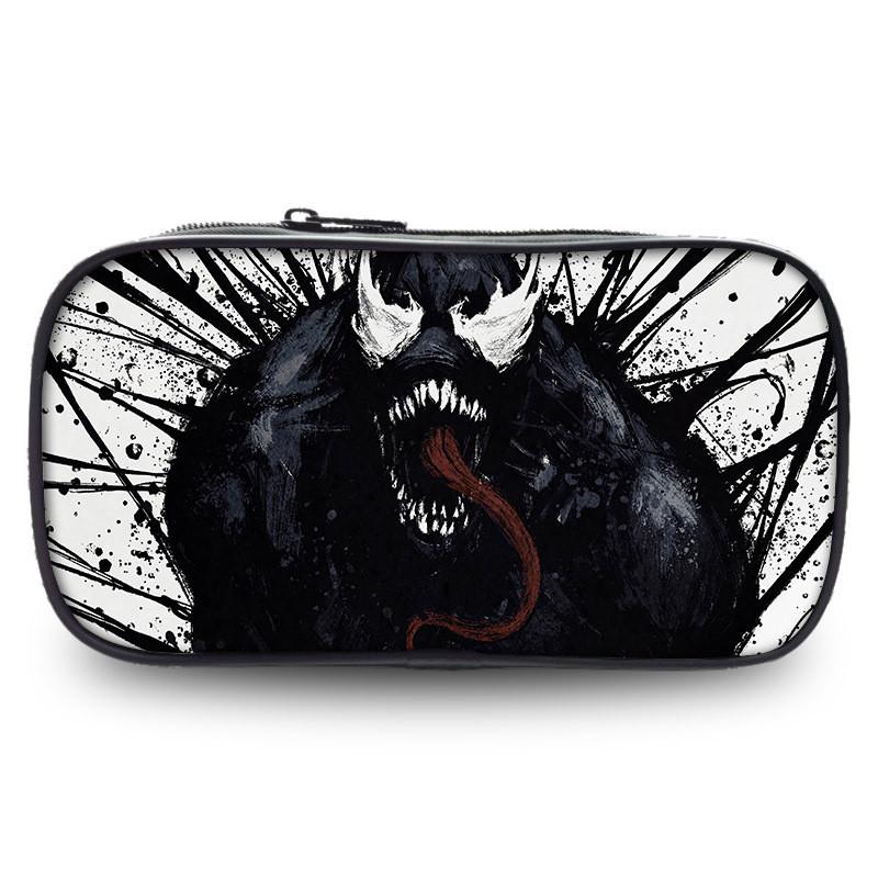 Venom The Last Dance Large Capacity Oxford Material Pencil Pouch Perfect For School And Everyday Use
