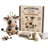 Handmade Animal Sewing Craft Kits with Precuts Fabric and Stuffing DIY Patchwork Animal Kits Plush Animal DIY Set Home Decors