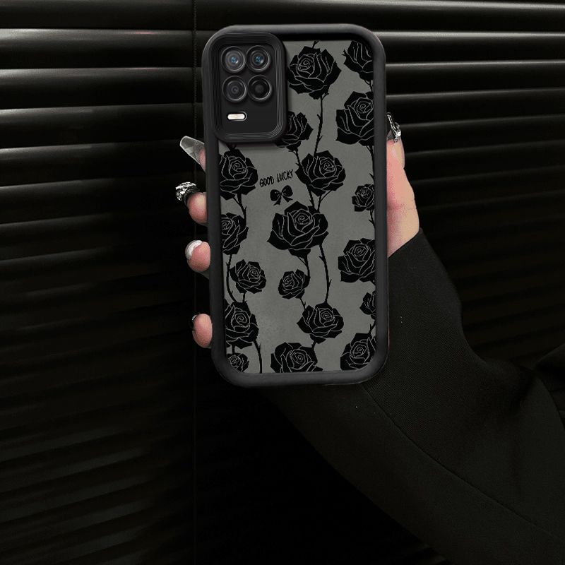 

Bow Rose Is Suitable for Realme Real V13 Mobile Phone Case 8/q3i/narzo30. realme V13