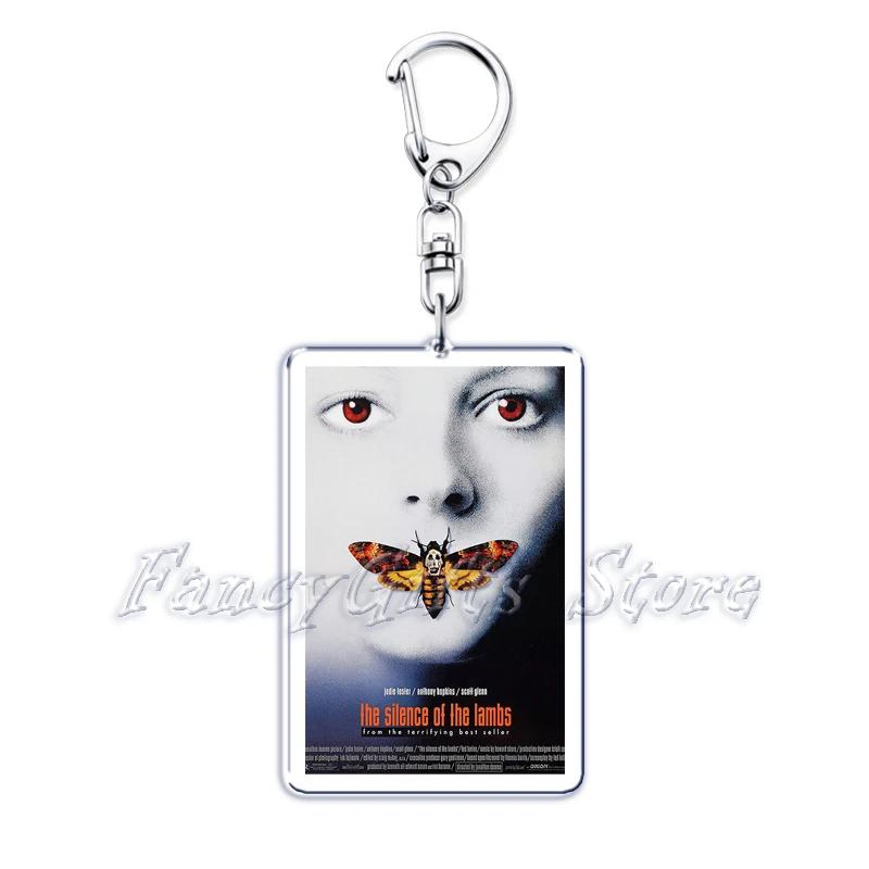 Klassische Film Schlüsselanhänger für Zubehör Tasche Pulp Fiction The Fast Furious Filme Anhänger Schlüsselketten Schlüsselringe Schmuck Fans Geschenke