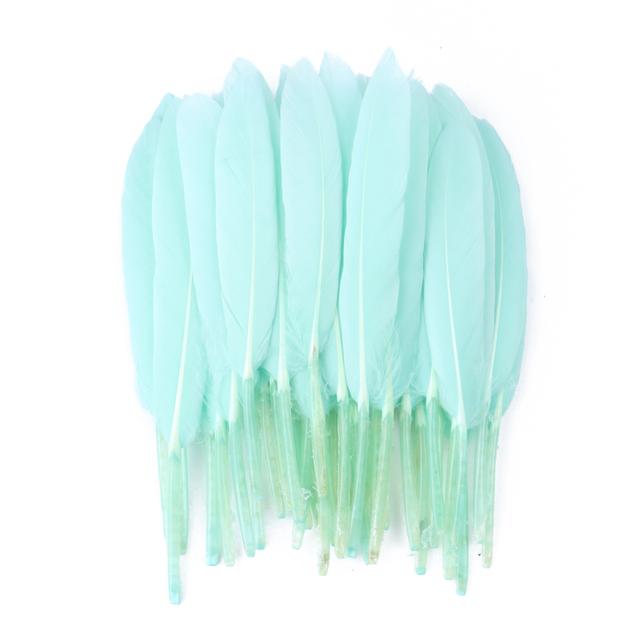 Natural Goose Feather 10-15cm Colorful Feather for Crafts DIY Jewelry Headress Carnival Dream Catcher Plumes Decor