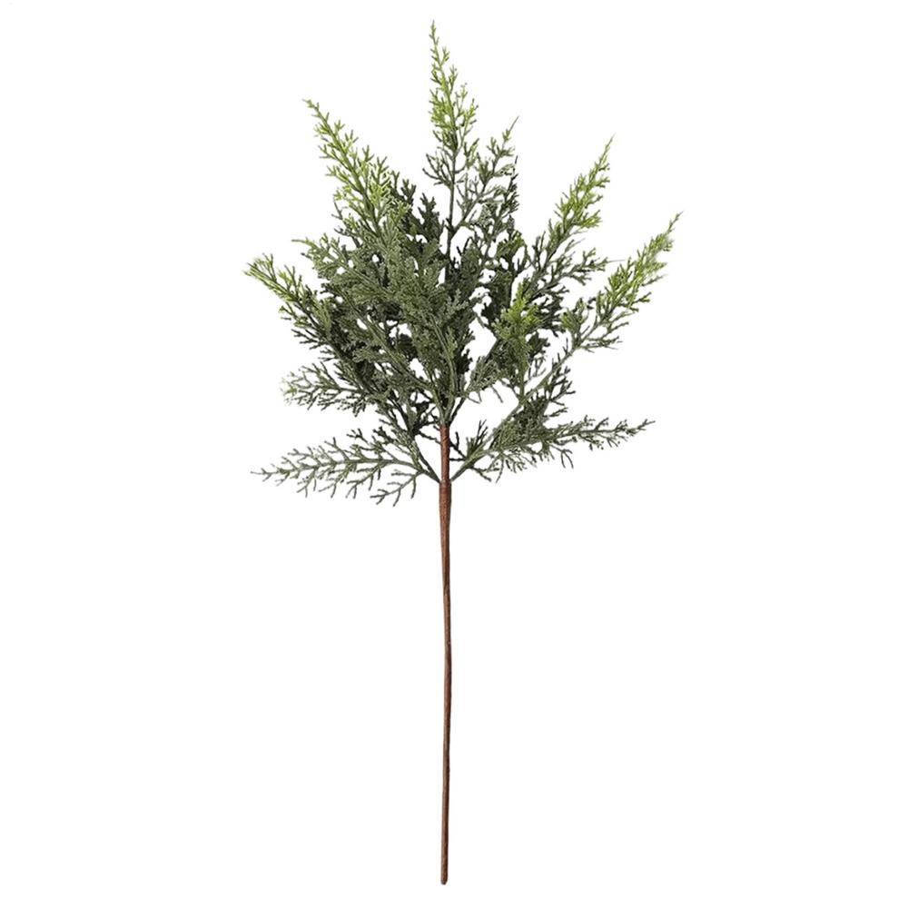 Christmas cedar branches Christmas Greenery Artificial Pine realistic green plant home decorations Christmas party indoor decor