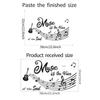 Vinyl Wall Decals Removable Music Symbols Music Is The Voice of The Soul  Music Room