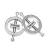 2Pcs Steel Clamps Rings Prosthetic Clips Body Jewelry for Women Men