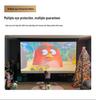 Konka H31 1080P HD Projector: Ideal for Home, Office, or Mobile Screen Mirroring