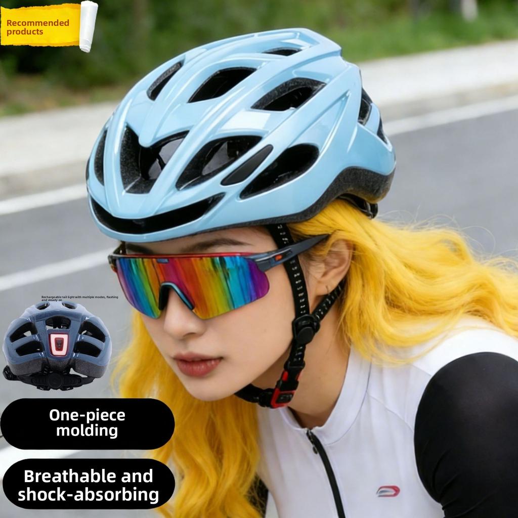 Bike Helmet Men's Summer Mountain Bike Road Bike Balance Bike General Safety Helmet Women's Cycling Gear