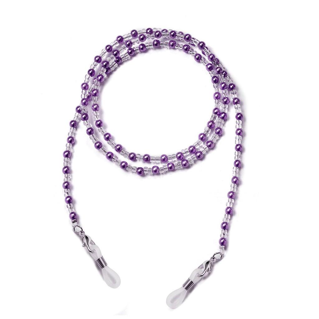 Cordon ajustable en daim pour lunettes - Lanière de sport anti-perte