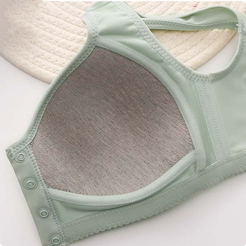 Feste Cup vorne offene Schnalle Mittleren Alters und ältere Unterwäsche weibliche große Größe ohne Stahlring BH dünne Abschnitt Unterhemd Typ BH