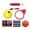 Portable Basketball Hoop Stand Room Basketball Playing Hoop Stand Fun Indoor Ball Mounting Board For Playground Bedroom Balcony
