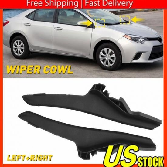 Reliable Windshield Cowl Wiper Cover for Toyota For Corolla LE 2014-19 Durable B