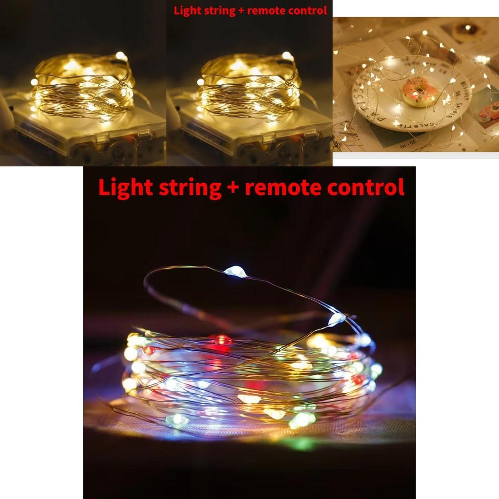Battery Box Copper Wire Led String Light For Christmas Decor And Festive Events