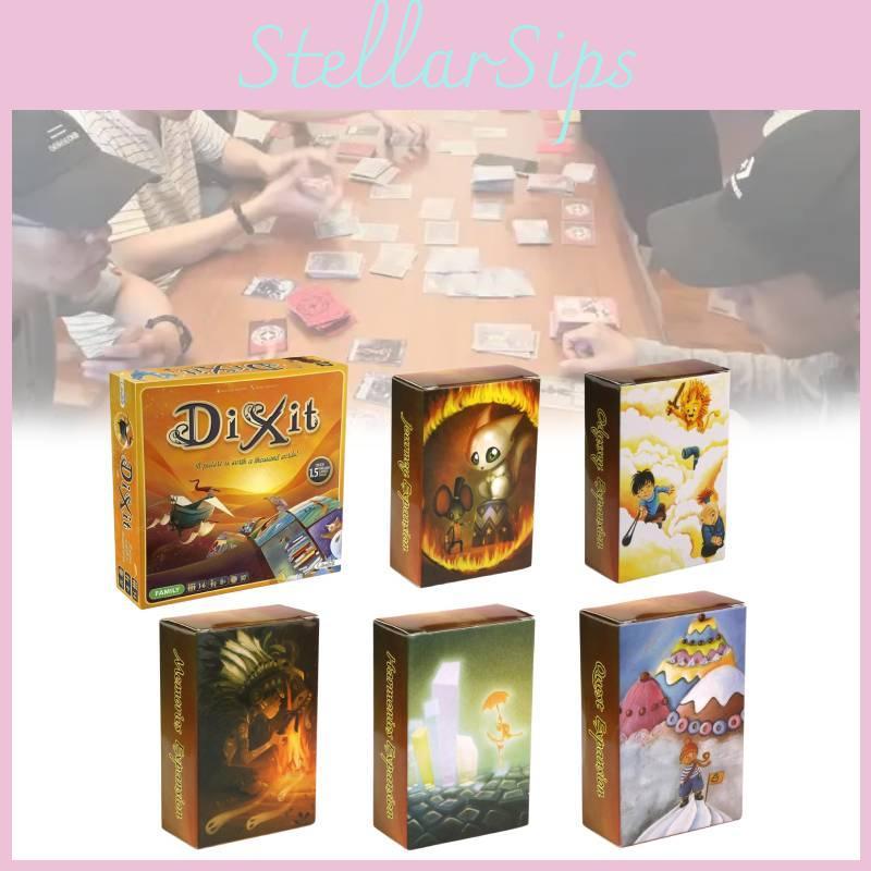 Dixit Odyssey English Board Games Family Party Casual Play Fun Props Kids Gifts