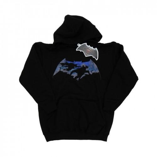 DC Comics Boys Batman V Superman Battle Silhouette Hoodie