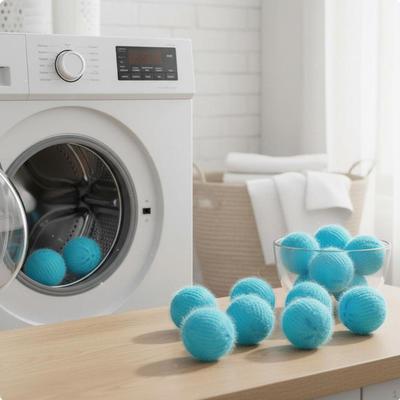 12 Pieces Pet Hair Remover Laundry Sphere On Fabrics Washing Machine Gatherer Nylon