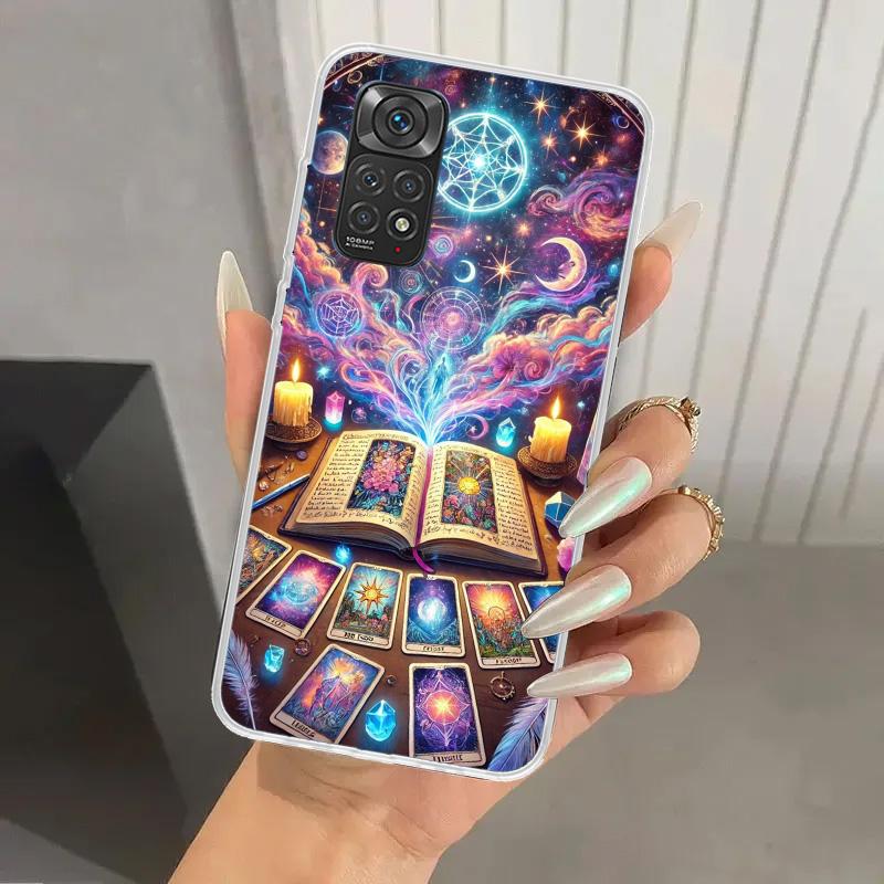 Witch Tarot Card Phone Case for Xiaomi Redmi Note 15 14 14S 13 12S 12 Pro 11S 11 Plus 11T 11E 10S Soft Funda Print Shell Redmi N