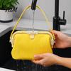 Durable Outdoor Sports Gear Waterproof Silicone Crossbody Bag, Large Capacity Floating Beach Tote, Travel Toiletry Bag Portable Foldable Toiletries