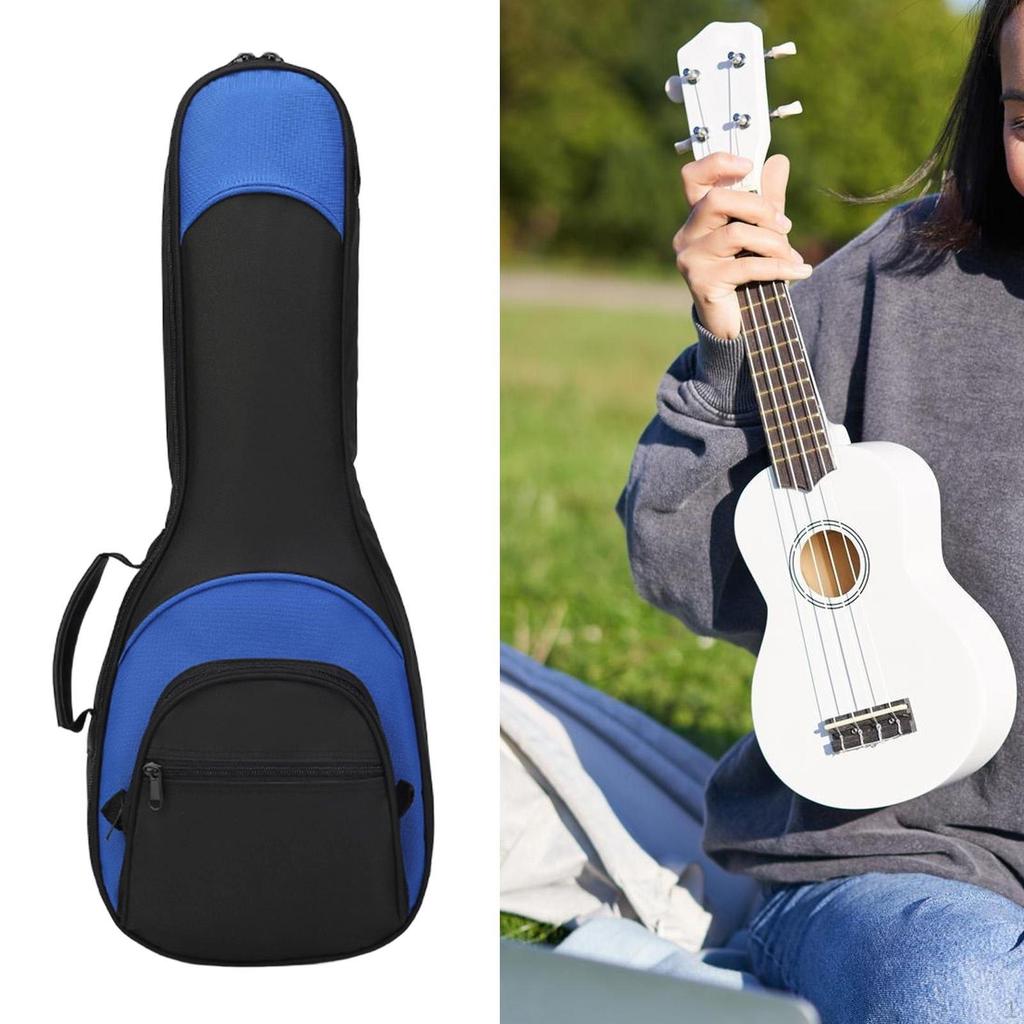 Ukulele Bag Sponge Padding Gig with Adjustable Shoulder Strap and Carrying Handle for