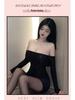 Off-the-Shoulder Nightclub Sexy Lingerie Pajamas for Women