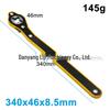 Effort-Saving Universal Car Jack Hand Crank Wrench with Rocker Arm Handles