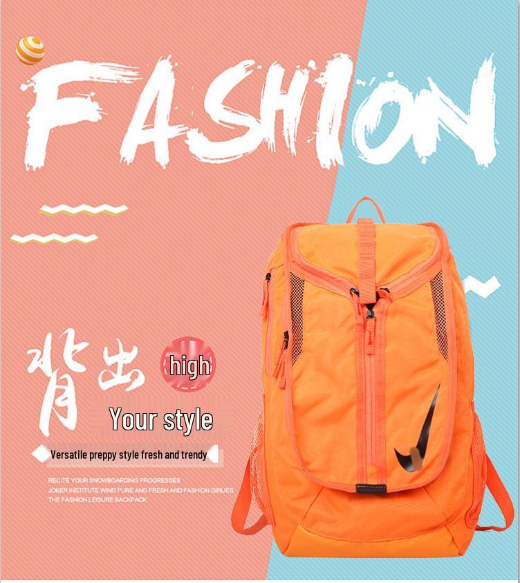 American Durant Retro Backpack: Unisex Double Shoulder Bag for Junior High Students, Fashionable for School, Commute & Basketball.