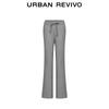UR 2025 Autumn Collection Women's Casual Drawstring Flared Pants