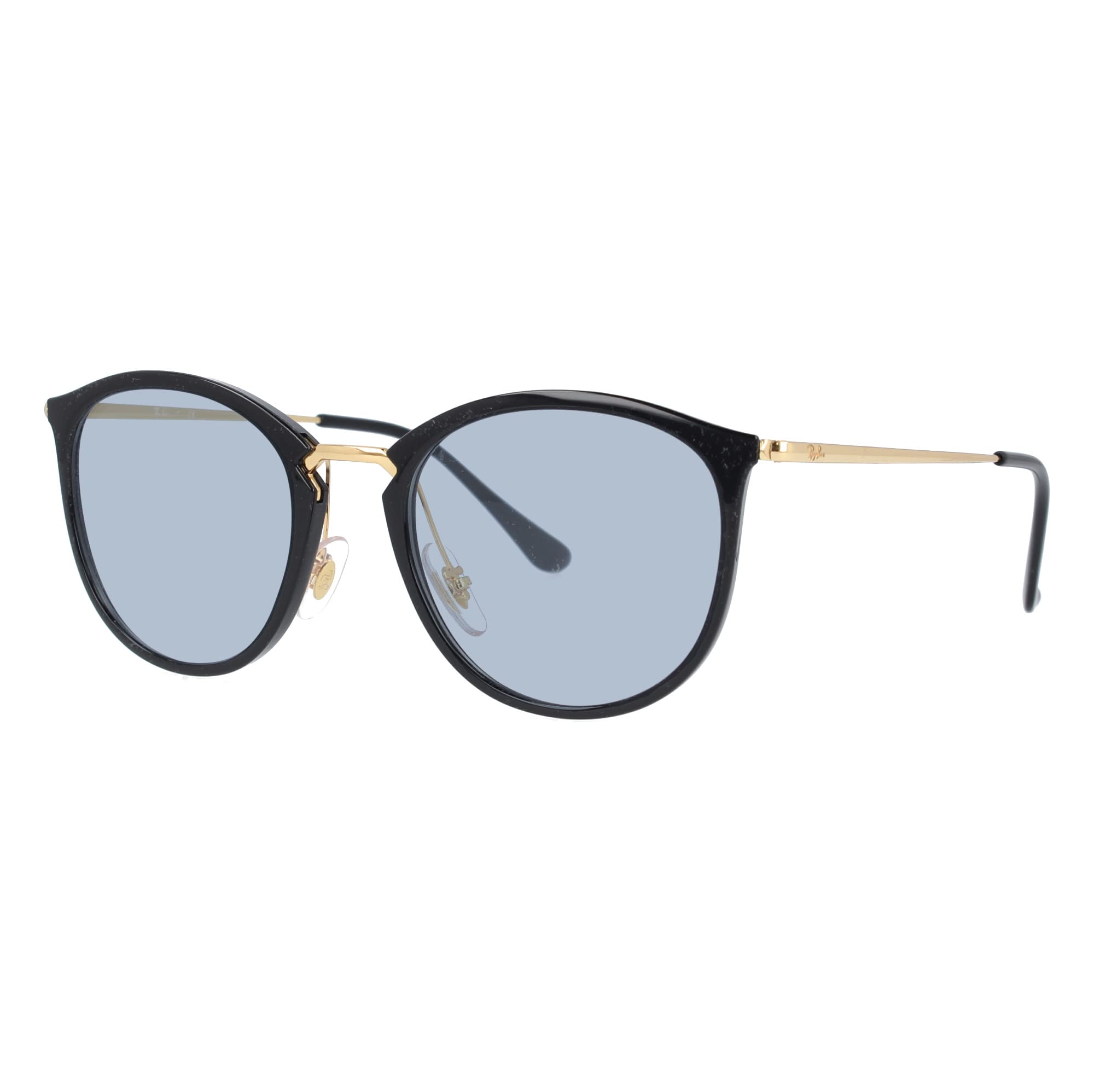 Солнцезащитные очки Ray-Ban RX7140 2000 51 2000 Boston Blue с линзами светлого цвета, Набор, (RB7140 51), Стиль, Мужской/Женский (Легкий дым)