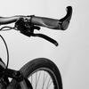 Bicycle Handlebar Grip Anti-Skid Lock-on Handle Cover Aluminum Alloy Rubber Grip Ergonomic Anti-Skid Lock-on Aluminum Alloy