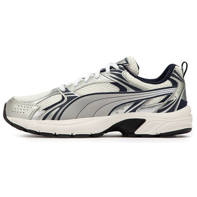 

Puma Milenio White Silver Unisex Casual Shoes 380510-05 EU 41 белый/серебряный
