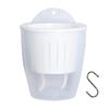 Space Saving Hydroponics Plant Pot Plastic Lazy Plant Pot Self Watering Flower Pots  Indoor Use
