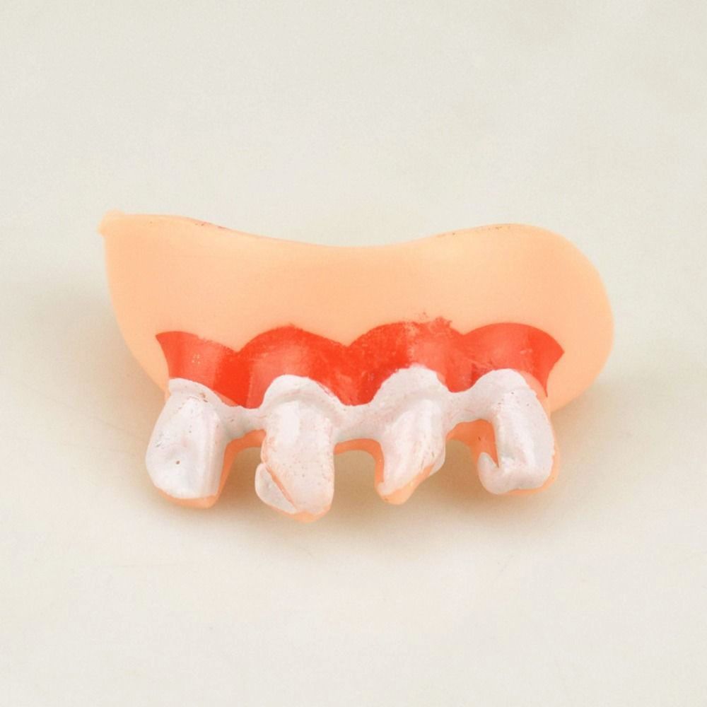 10 Style Funny Dentures Shocker Ugly Fake Teeth Fake Denture Teeth  Halloween Decor Prop